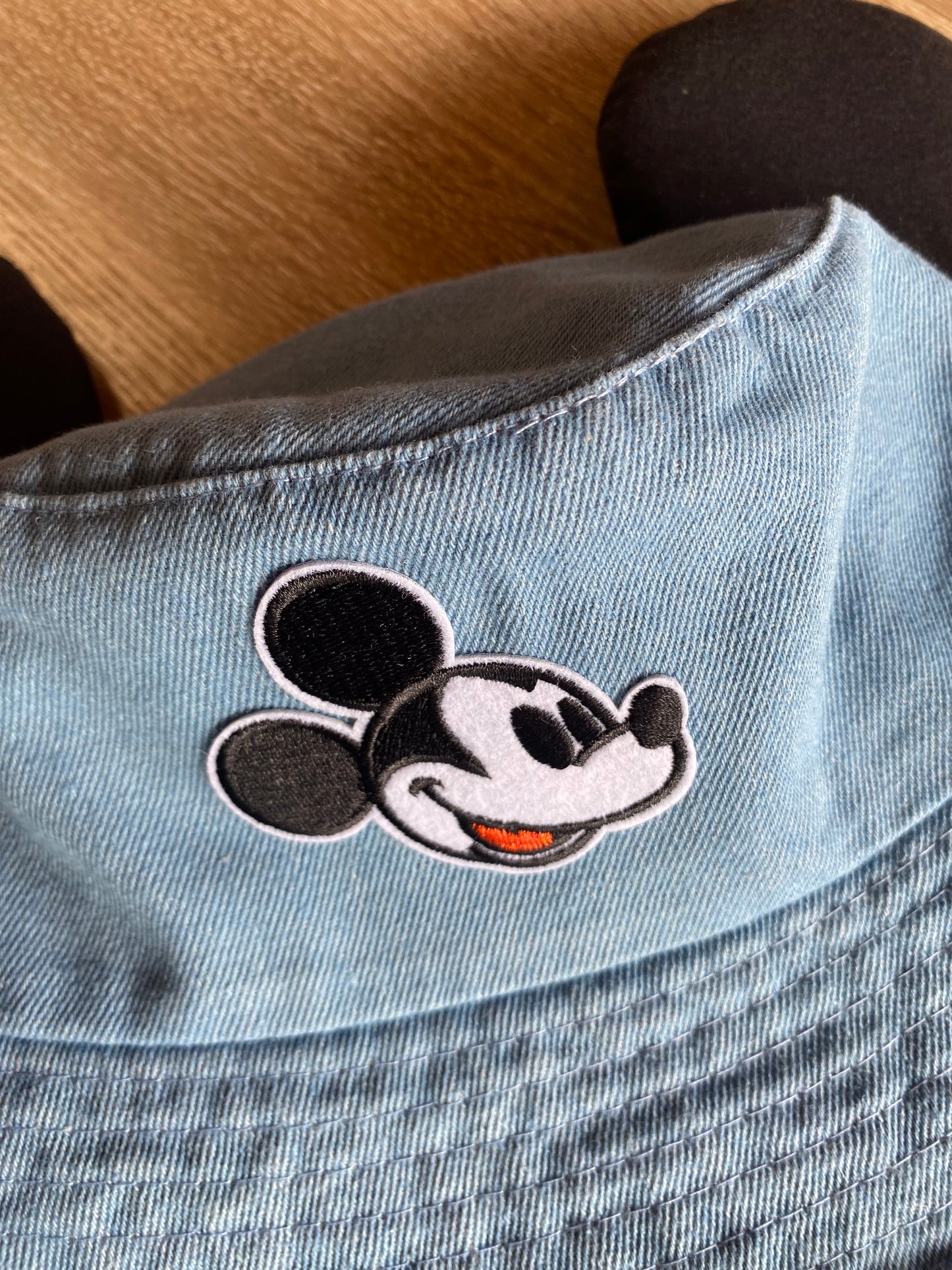 Denim Mickey Bucket hat (Adult & Children)