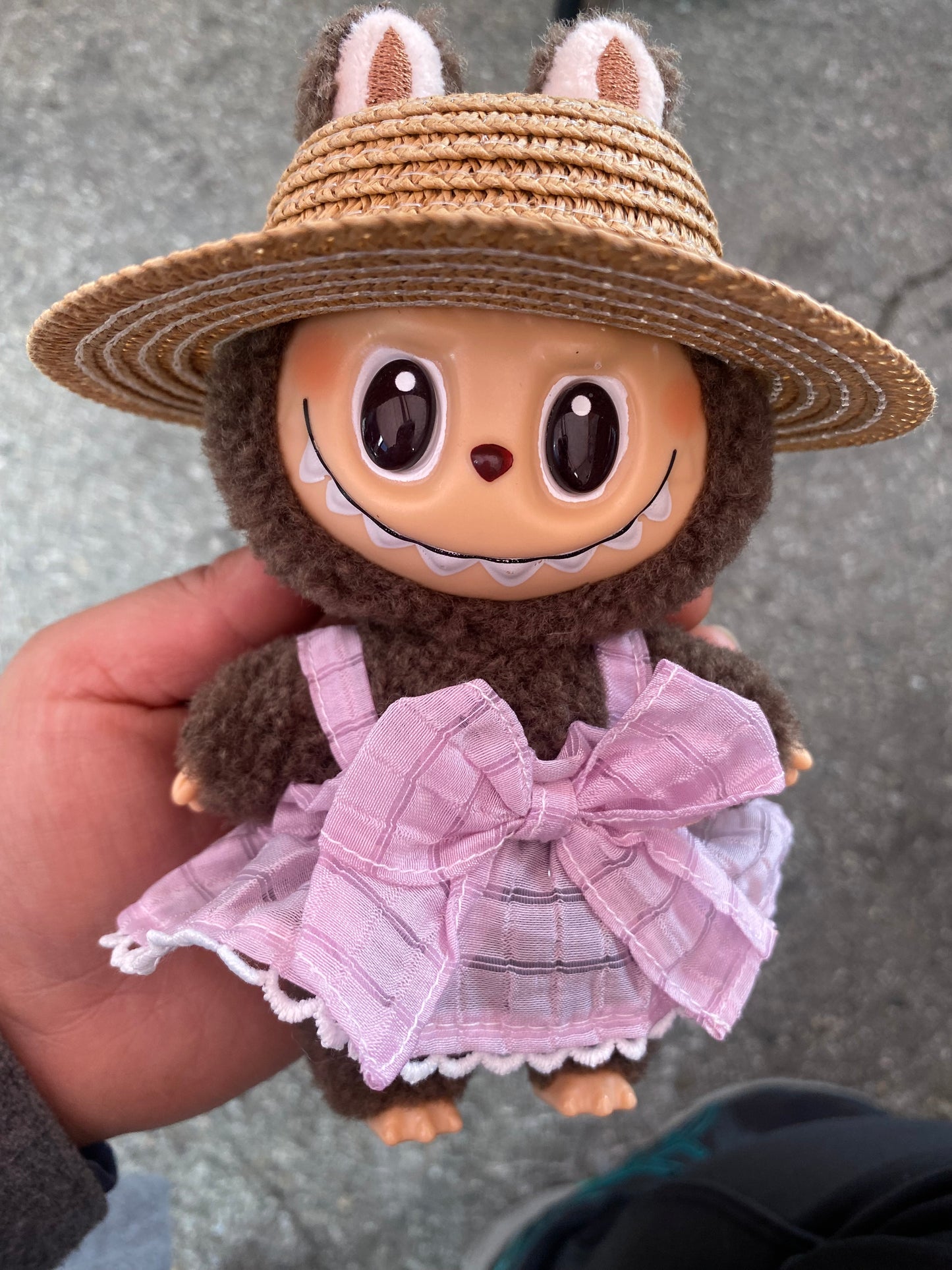 3 piece Labubu sun dress and hat
