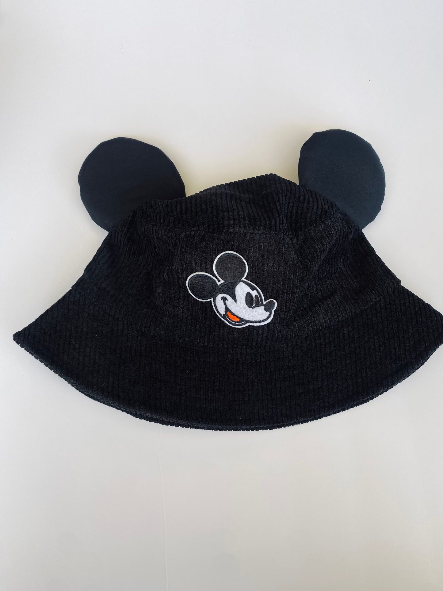 Mickey Corduroy Bucket Hat with ears (Adults)