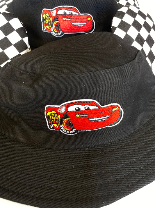 Cars Bucket Hat ( kid ages 3-7 years old