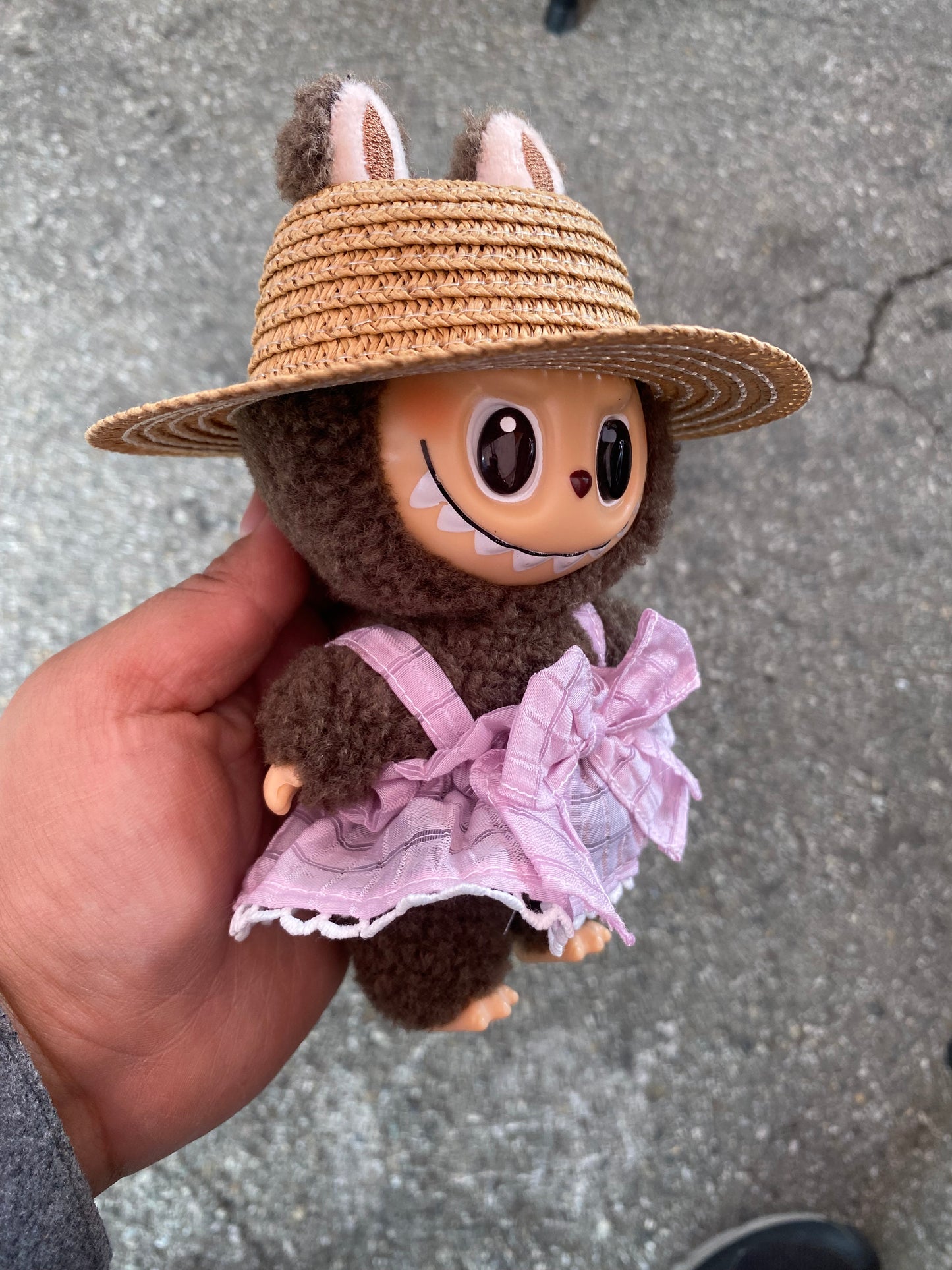 3 piece Labubu sun dress and hat