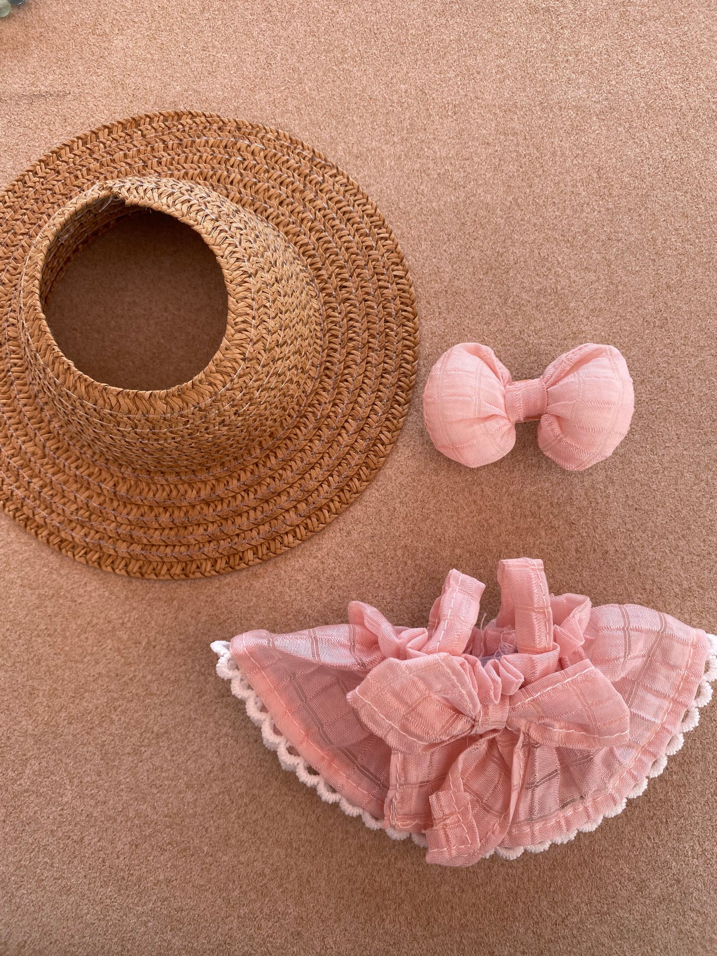 3 piece Labubu sun dress and hat