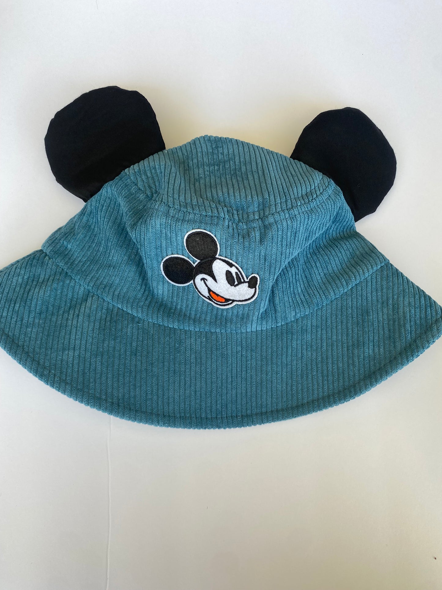 Mickey Corduroy Bucket Hat with ears (Adults)