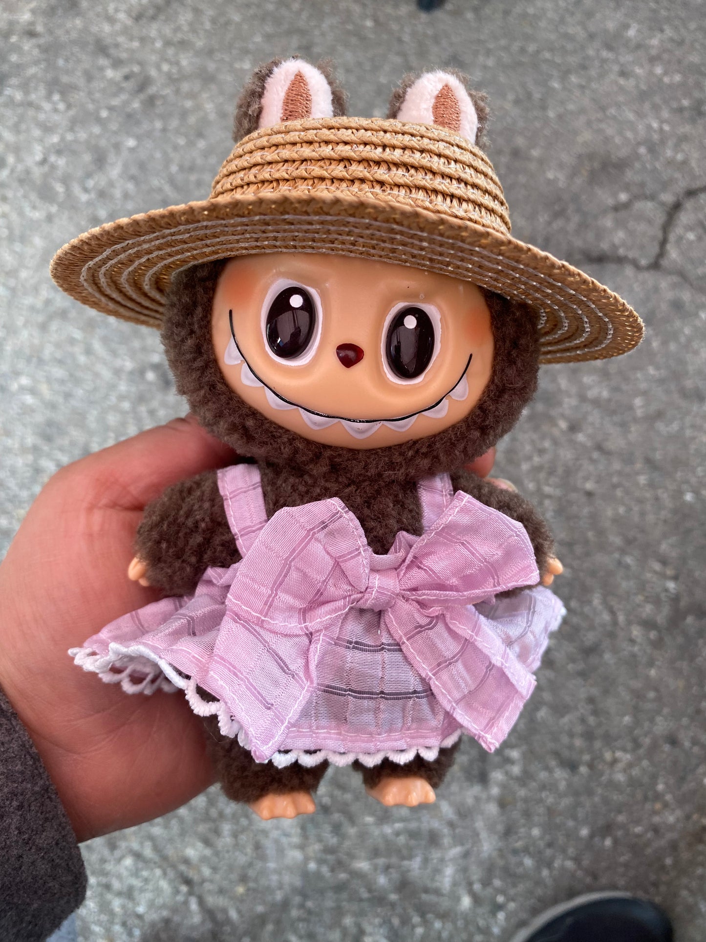 3 piece Labubu sun dress and hat