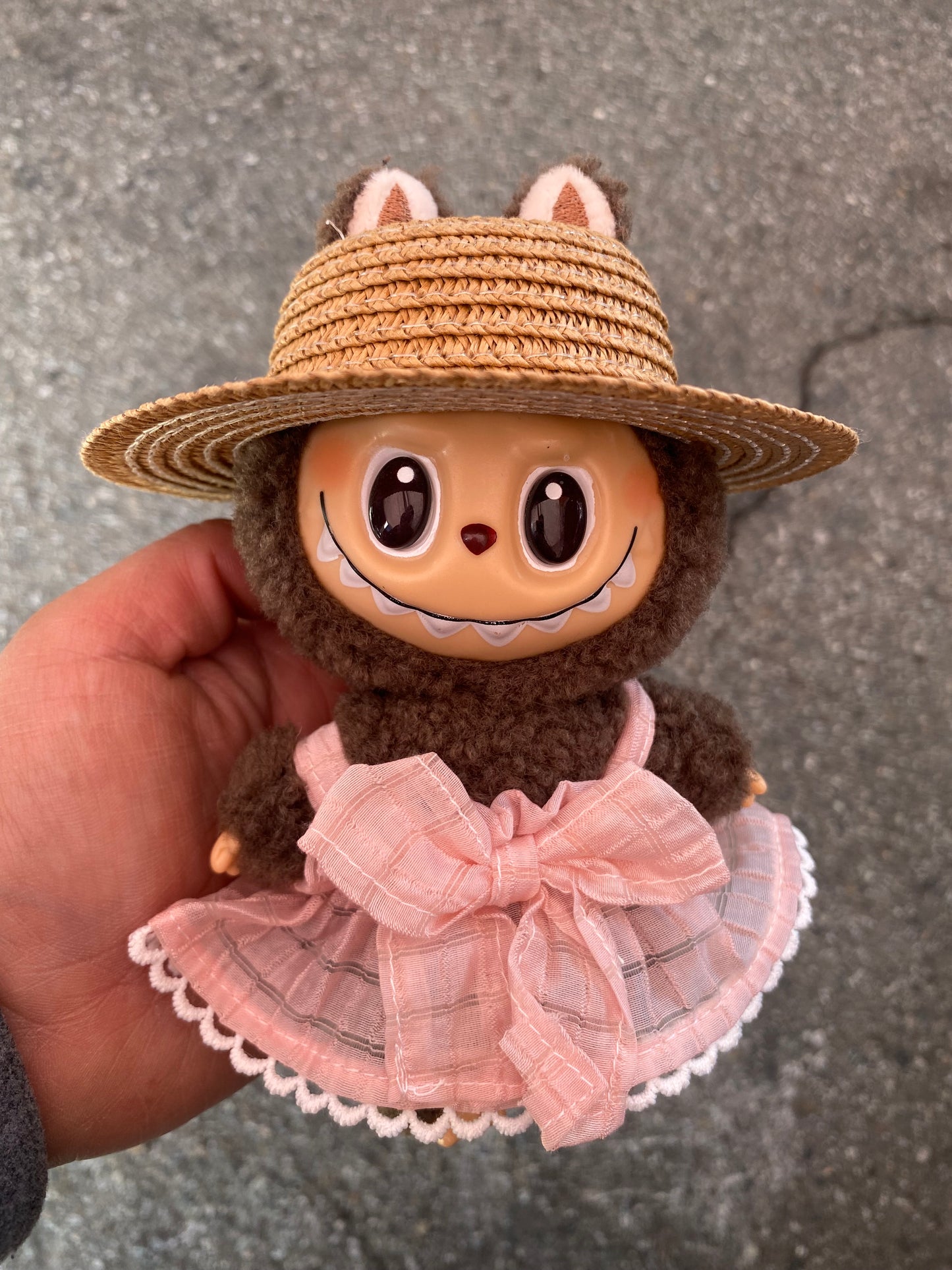 3 piece Labubu sun dress and hat