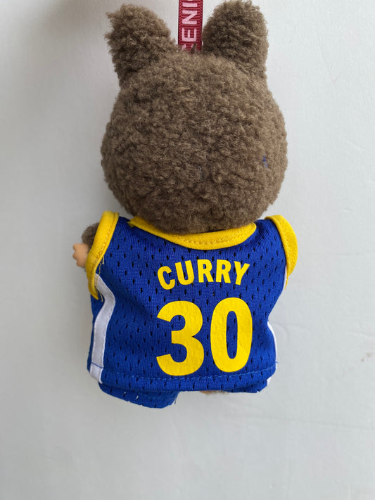 Golden State Warrior labubu outfit