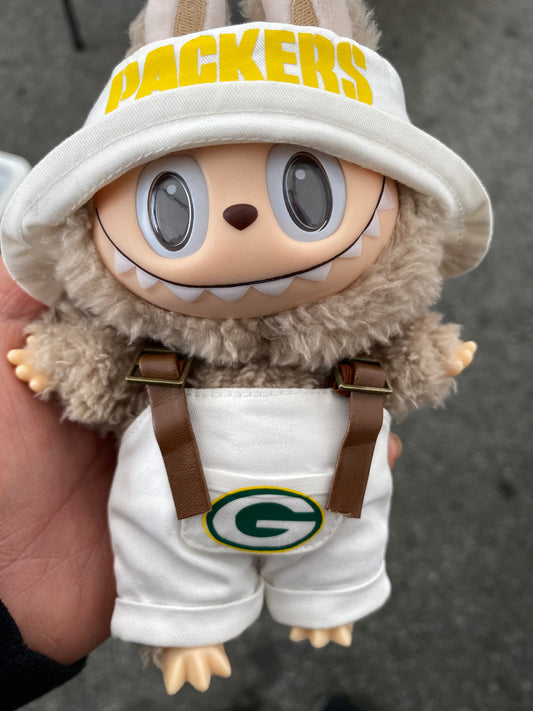 Packers labubu outfit (labubu not included )