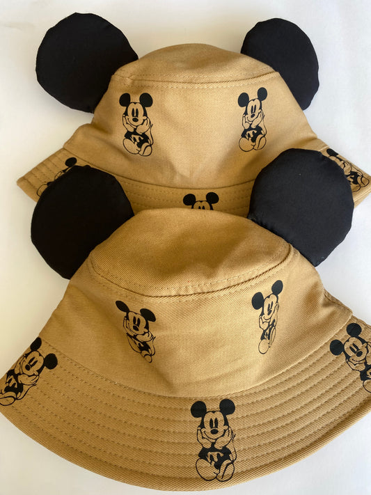 Mickey Mickey Mickey bucket hat ( kid ages 3-7 years old )