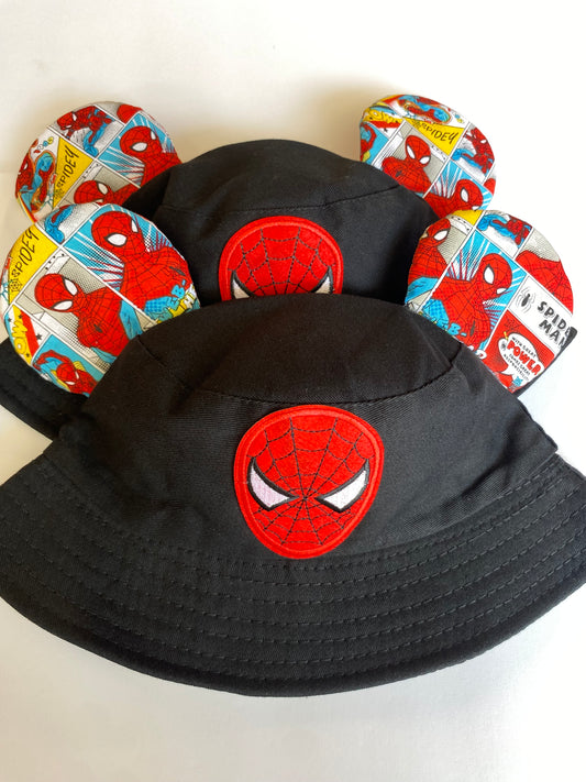 Spider Man Bucket Hat (ages 3-7 years old