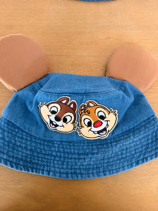 Chip & Dale (denim) Adult bucket hat